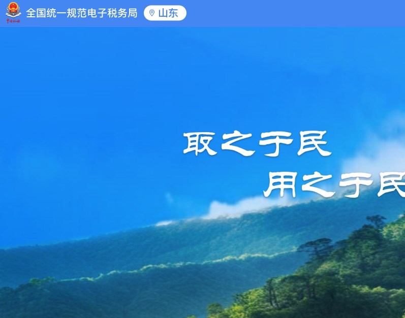 山东省电子税务局